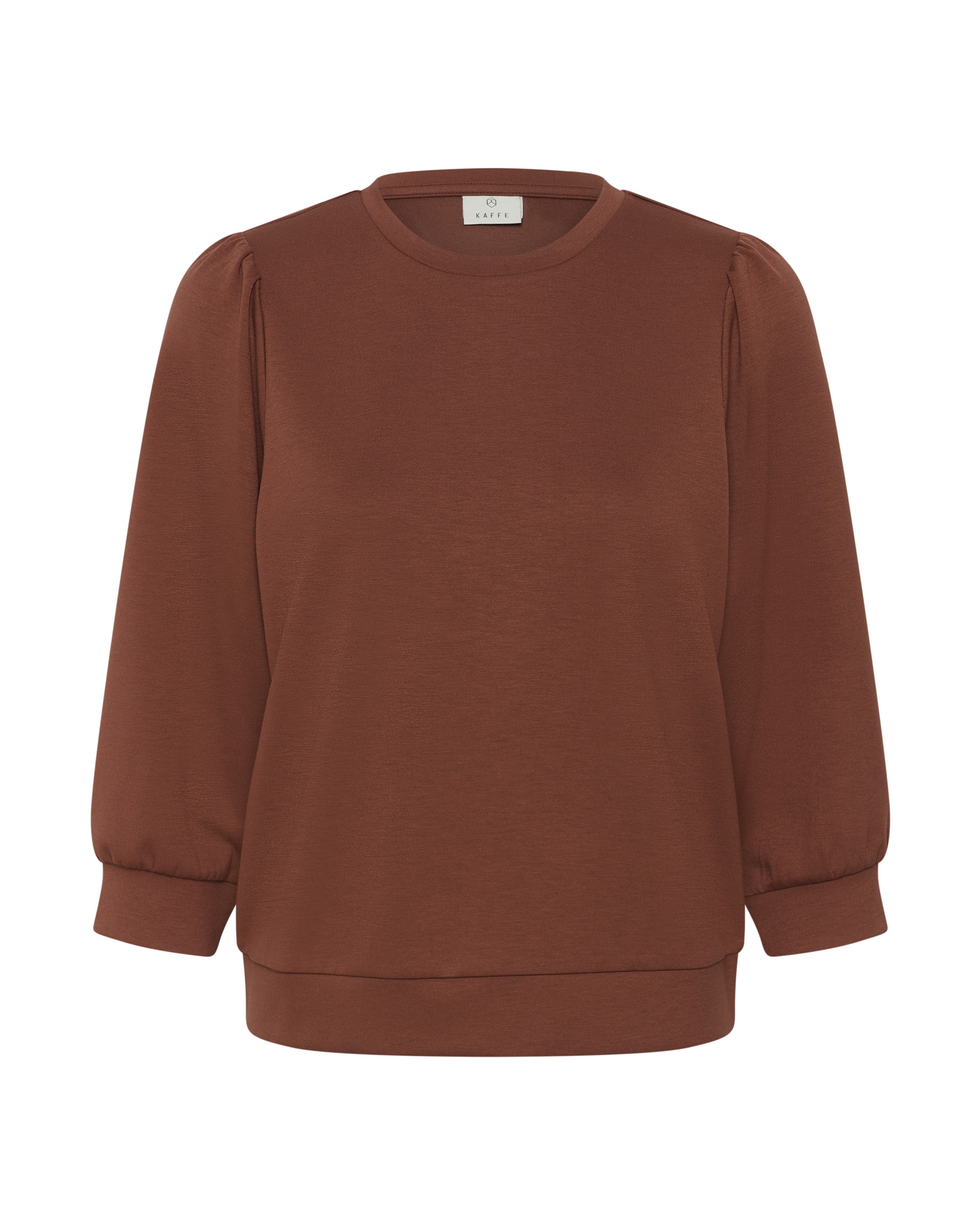 Kaffe Bluzka sportowa 'KAannie' w kolorze brązowy: przód