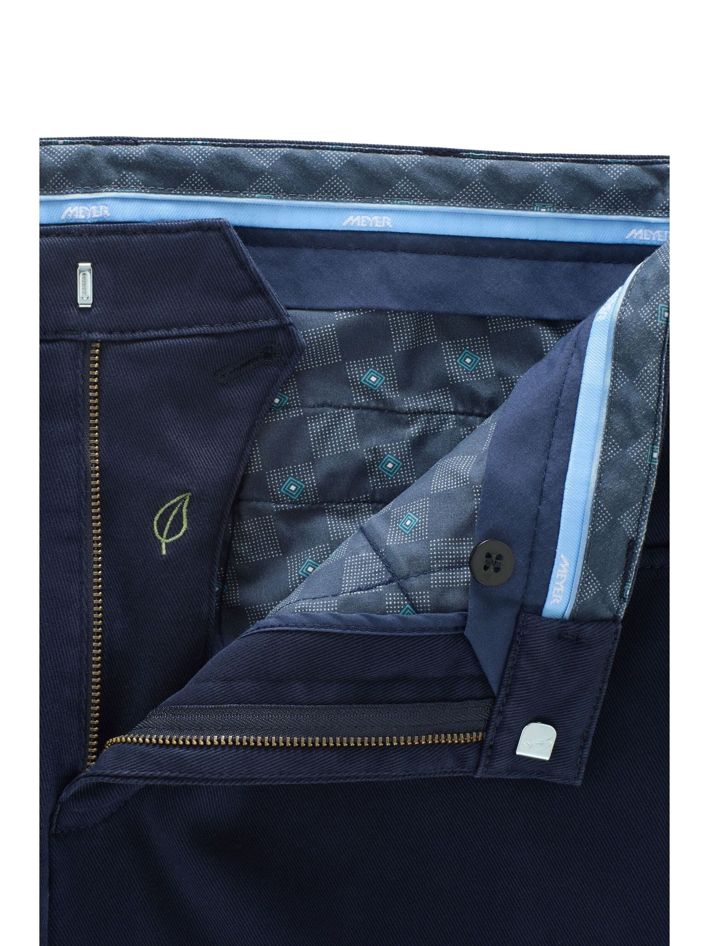 MEYER Regular Chino Pants in Blue