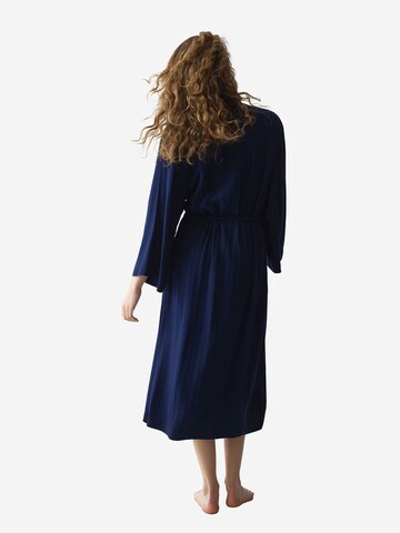 Peignoir court ' Red Label Amourette Jacquard ' TRIUMPH en bleu