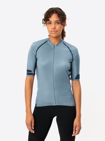 VAUDE Jersey 'W Furka FZ TR II' in Blue: front