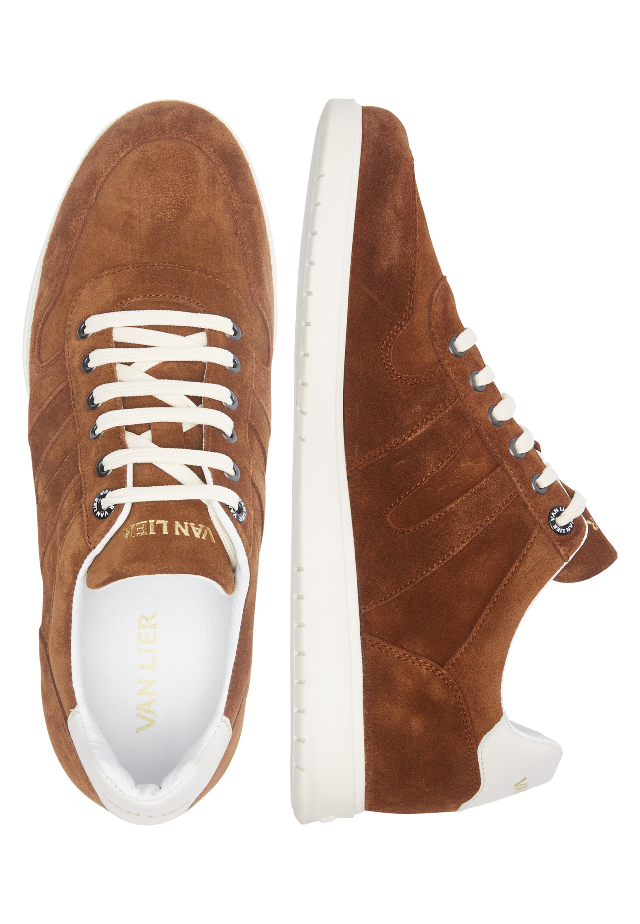 Männer Halbschuhe Van Lier Schnürschuh ' Mercato ' in Braun - NR42581 Männer Halbschuhe Van Lier Schnürschuh ' Mercato ' in Braun - NR42581