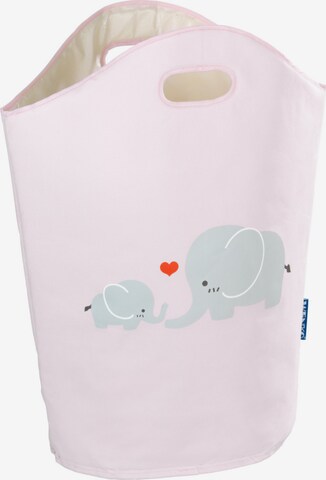 Wenko Laundry Basket 'Gerry' in Pink: front