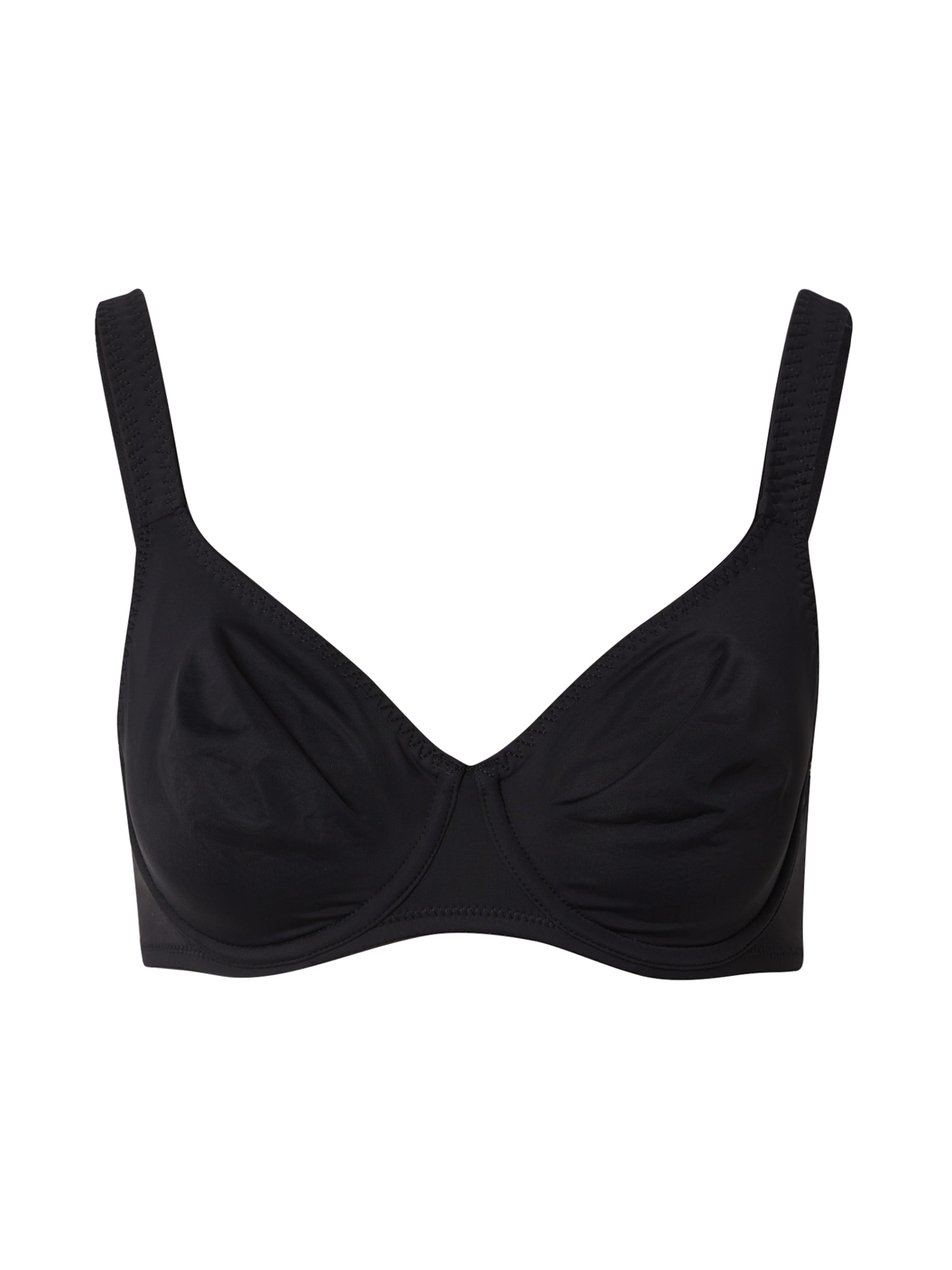 Dorina T-shirt Podprsenka 'Lindsay' – černá: přední strana