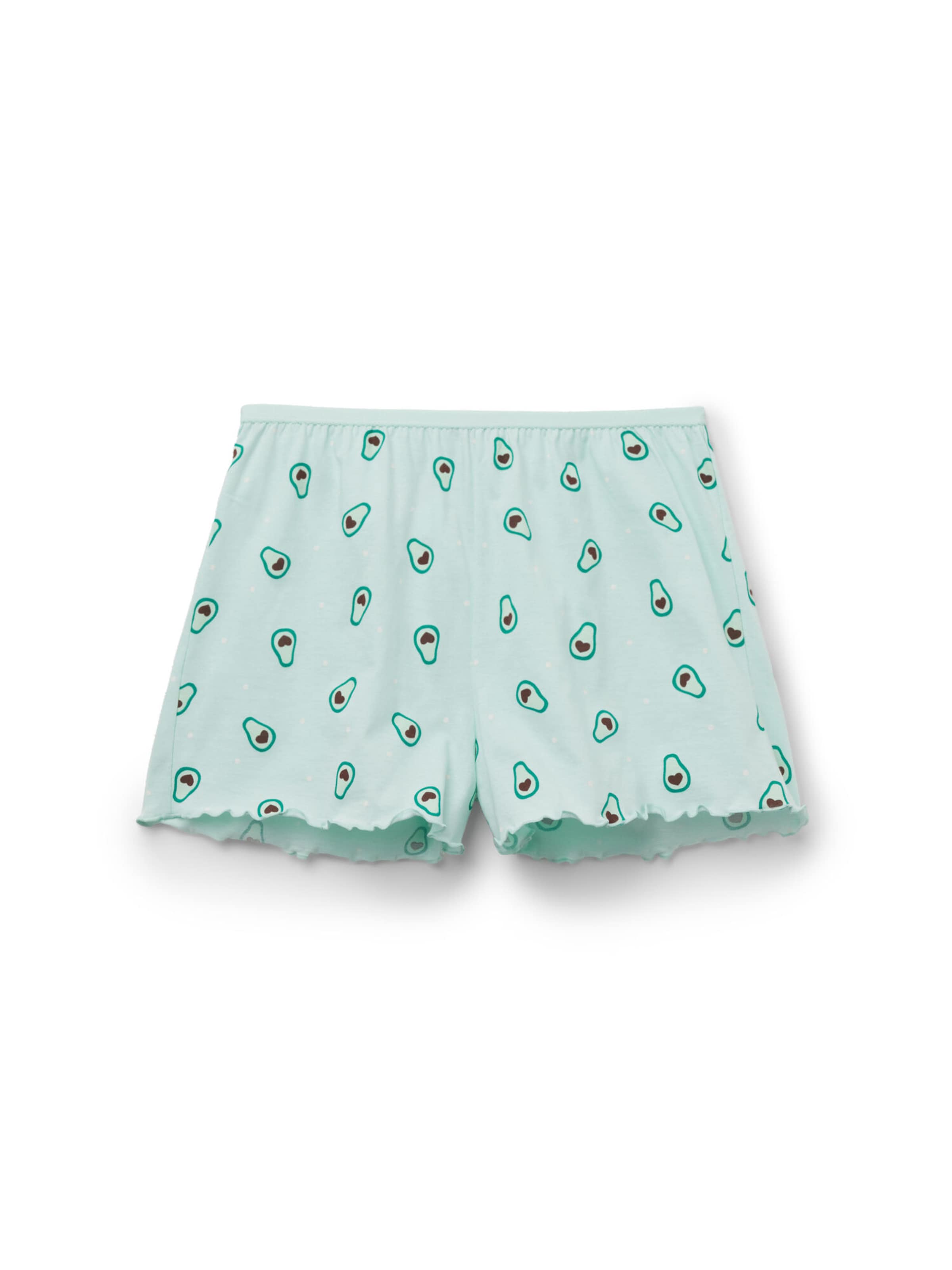 Tezenis Pajama Pants in Green: front