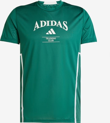 ADIDAS PERFORMANCE Функциональная футболка 'Design For Training Legacy' в Зеленый: спереди