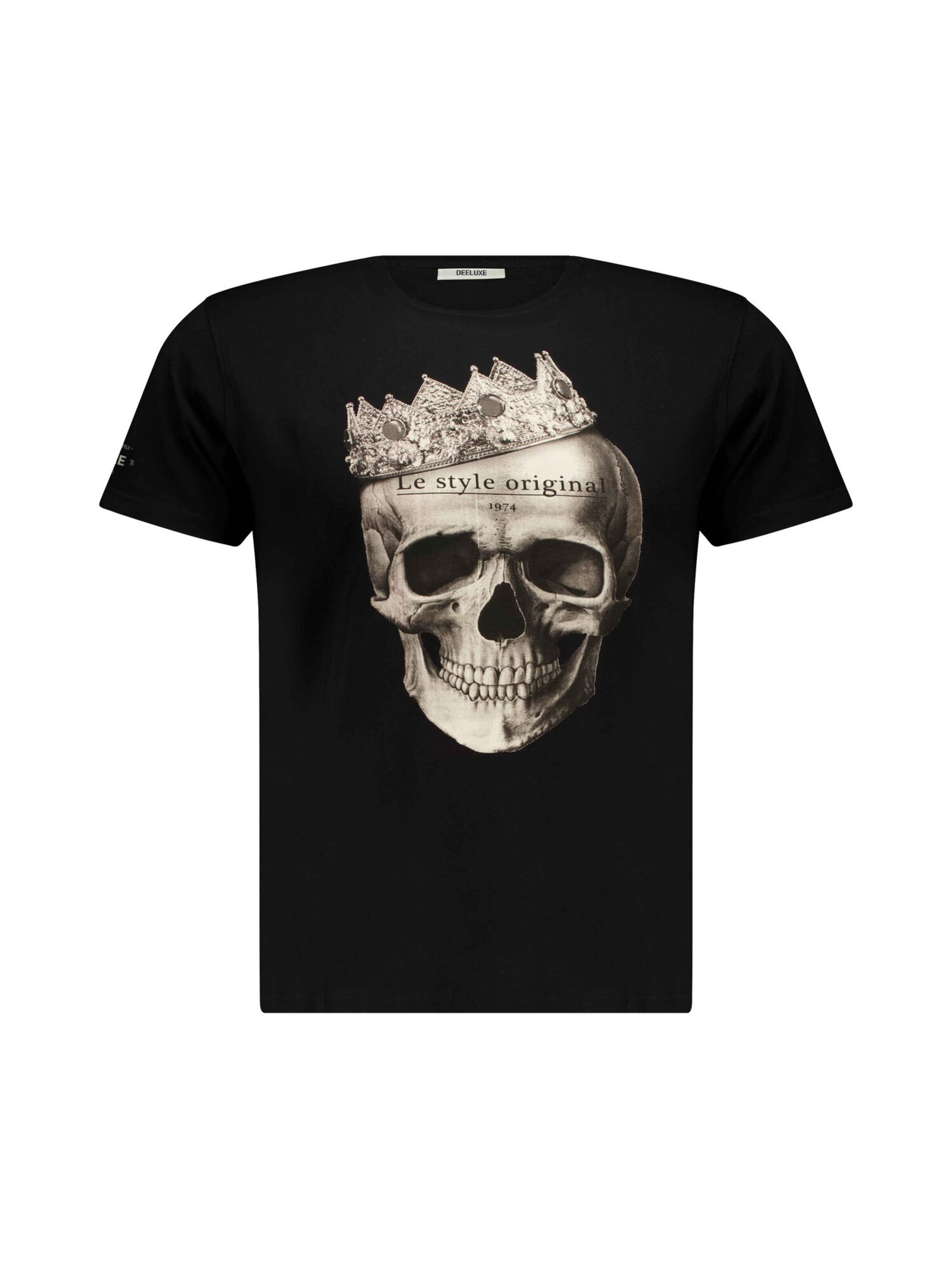 Deeluxe Shirt 'Crown' in Black: front