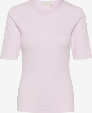 T-shirt 'KA Carna' Kaffe en violet : devant