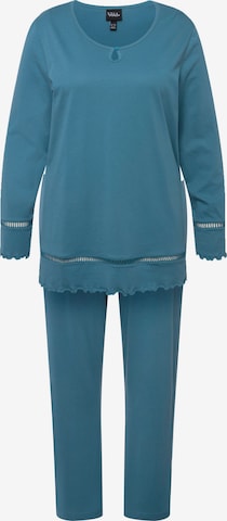 Ulla Popken Pajama in Blue: front