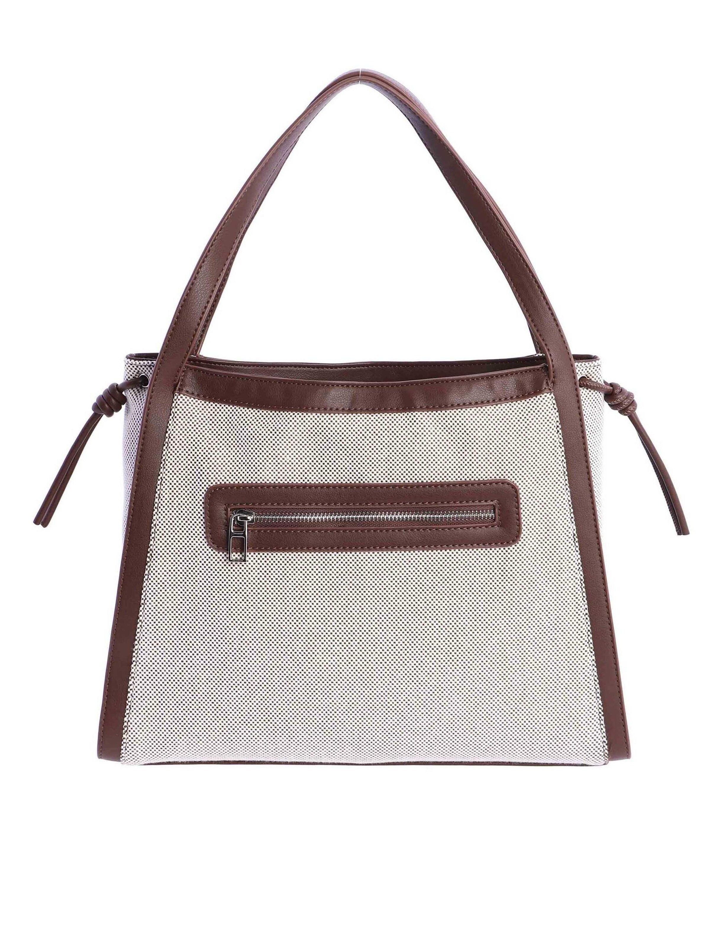 Don Algodon - Bolso de hombro 'Marina' en blanco