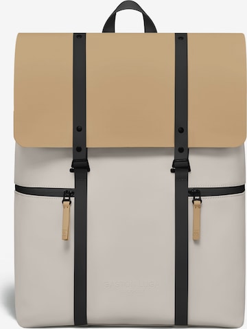 Gaston Luga Rucksack in Beige: Vorderseite