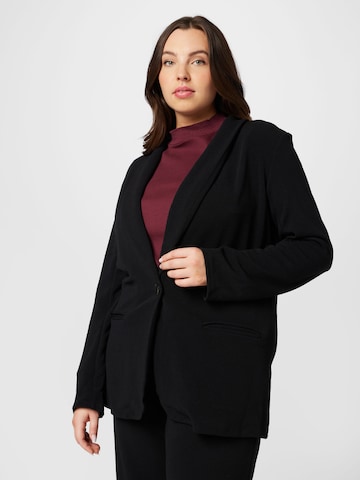 ONLY Carmakoma Blazer 'Betty' i svart: forside