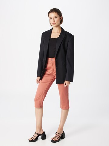 Coupe slim Pantalon QS en orange