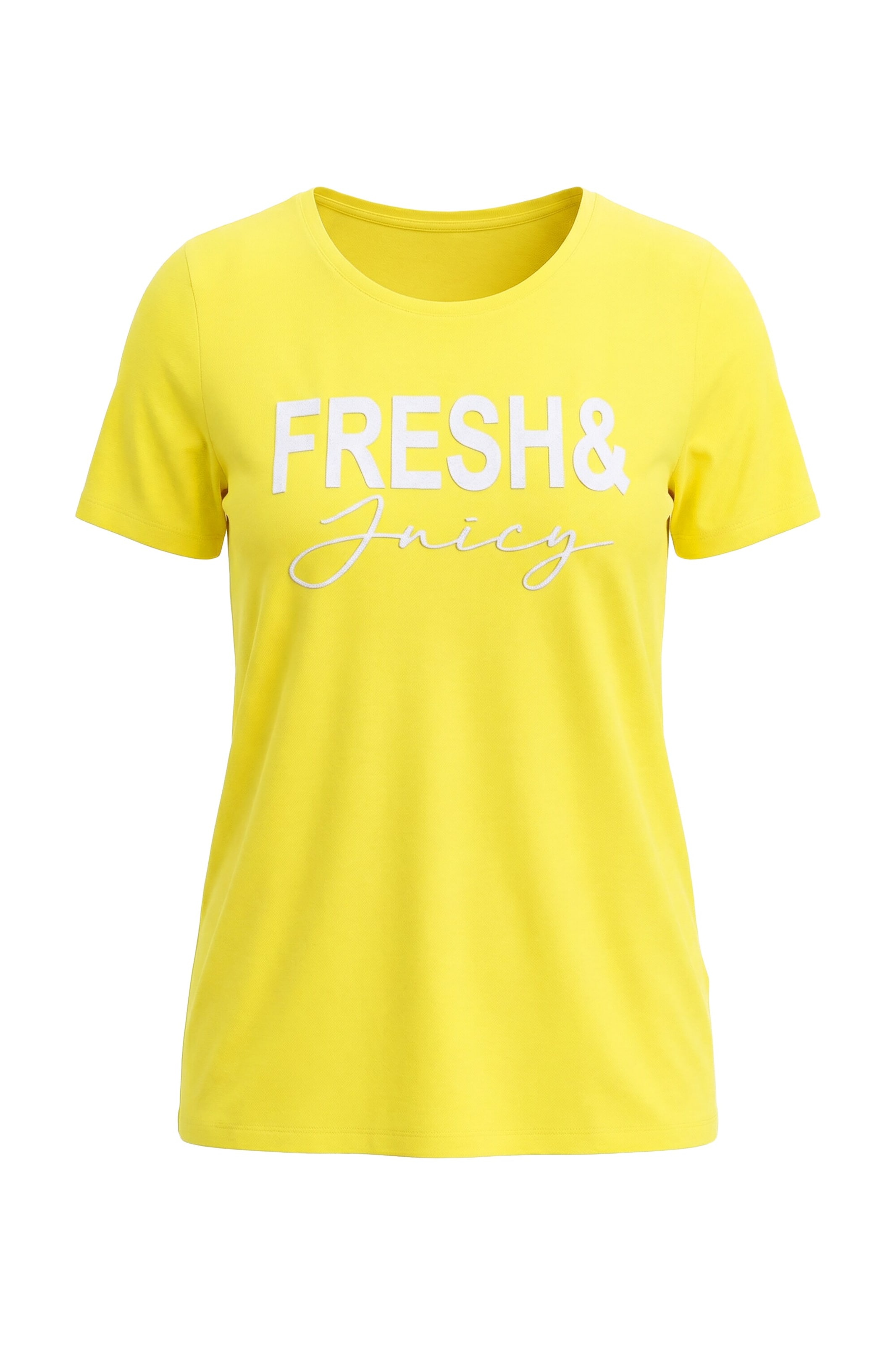 MIAMODA Shirt in Gelb: Vorderseite