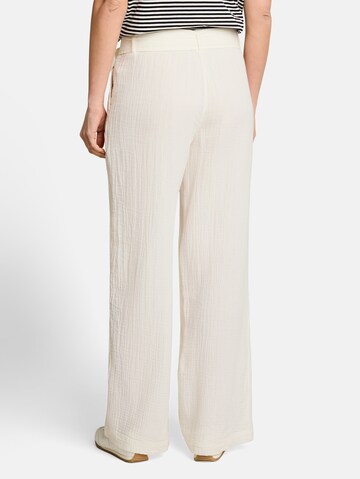 Wide Leg Pantalon TOM TAILOR en blanc