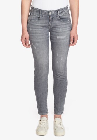 Le Temps Des Cerises Slim fit Jeans 'POWERC' in Grey: front
