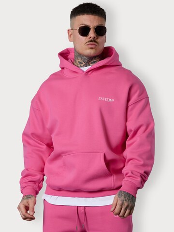 ESTEEM Sweatshirt i pink: forside