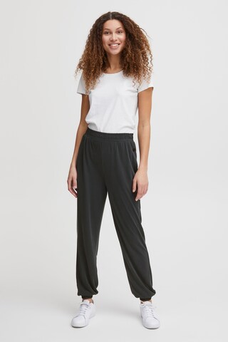Effilé Pantalon 'Brianna' Oxmo en noir