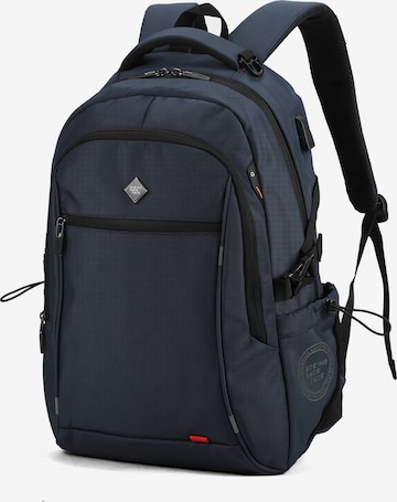 Aoking Rucksack in Blau: Vorderseite