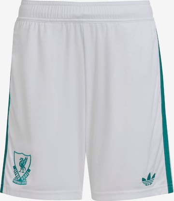 ADIDAS PERFORMANCE Regular Sportbroek 'FC Liverpool 25-26 3rd' in Wit: voorkant
