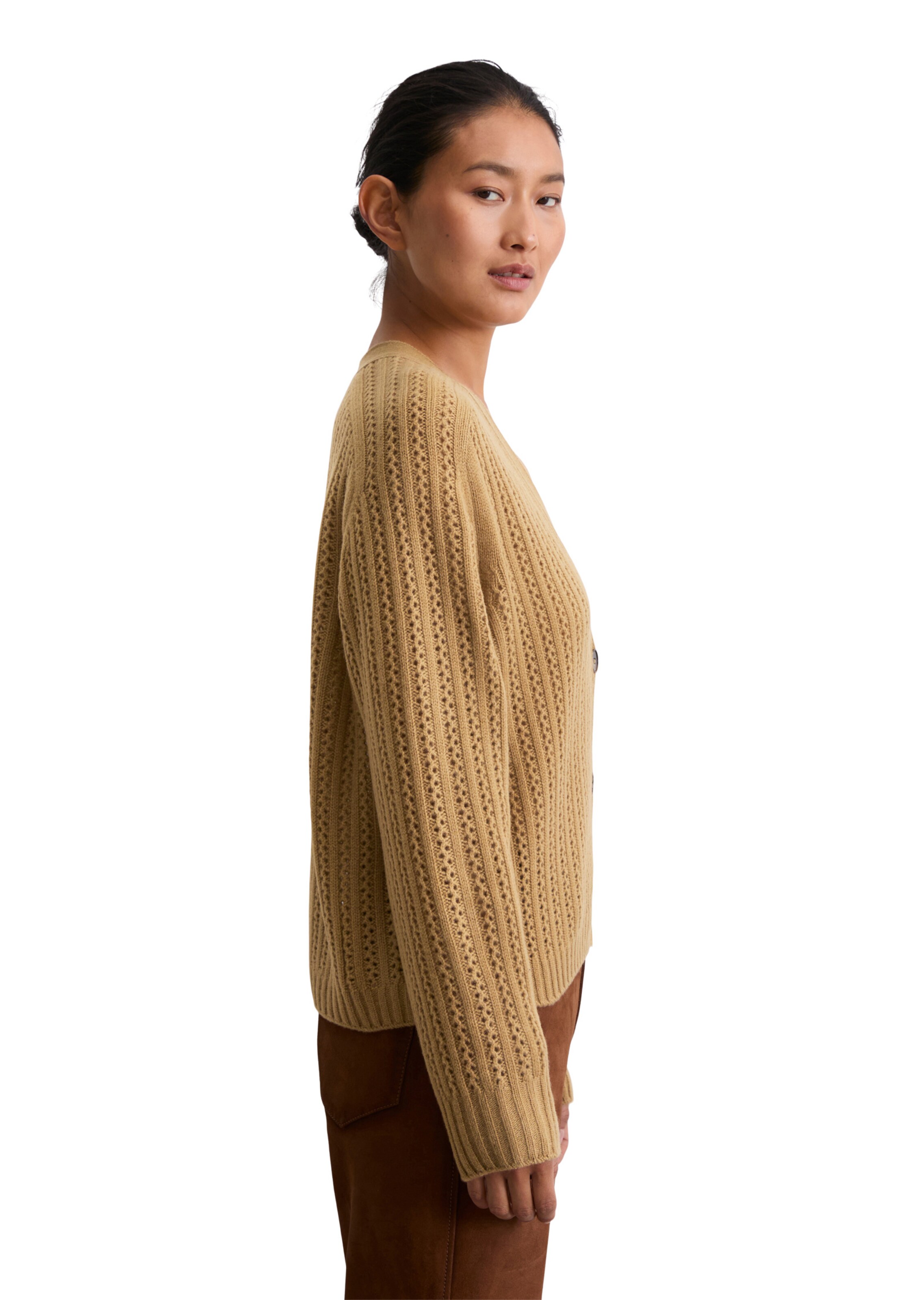 Marc O'Polo Knit cardigan in Brown