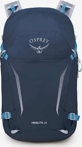 Osprey Sports Backpack 'Hikelite 26' in Blue: front