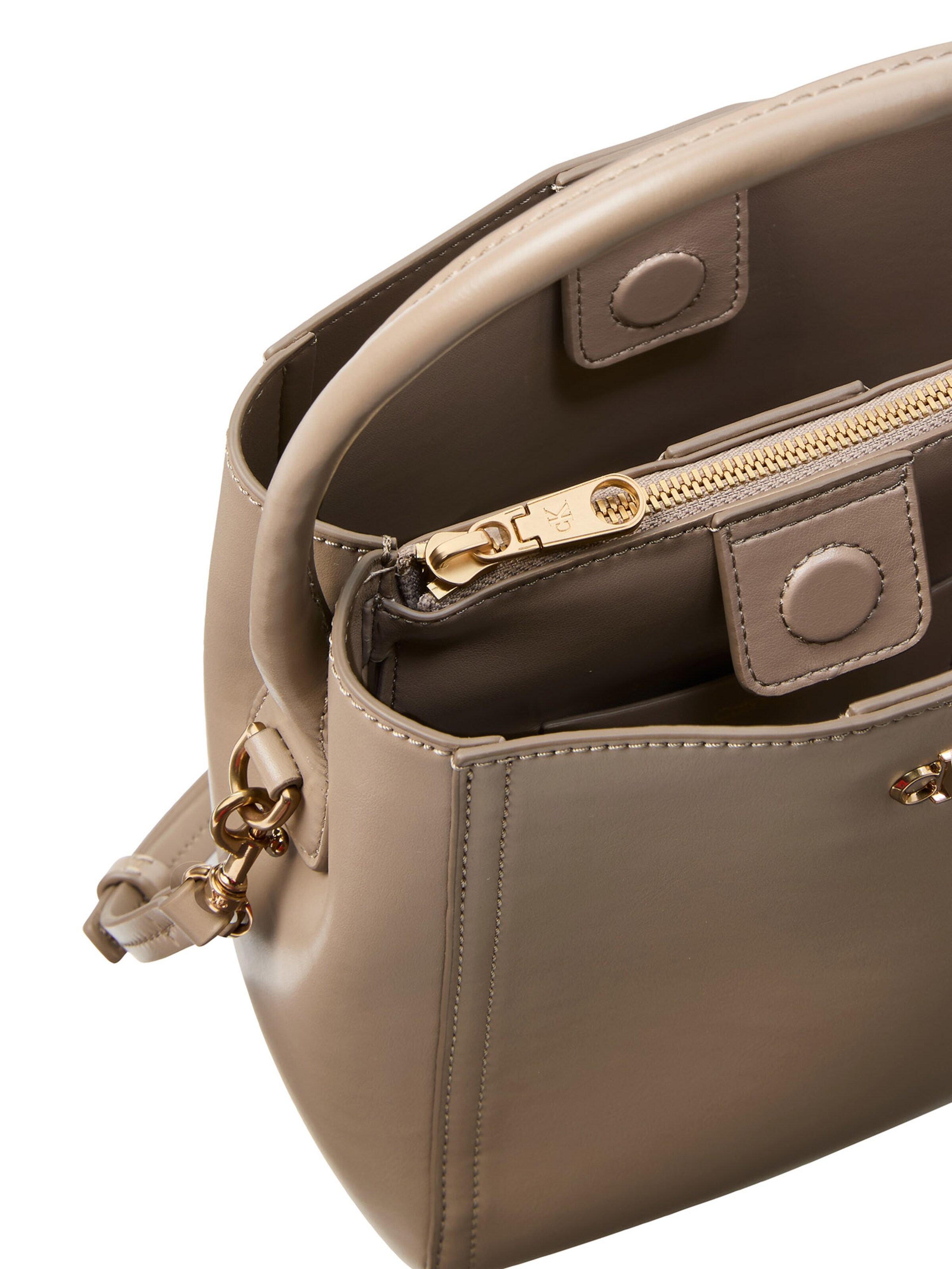 Geantă de umăr de la Calvin Klein pe maro