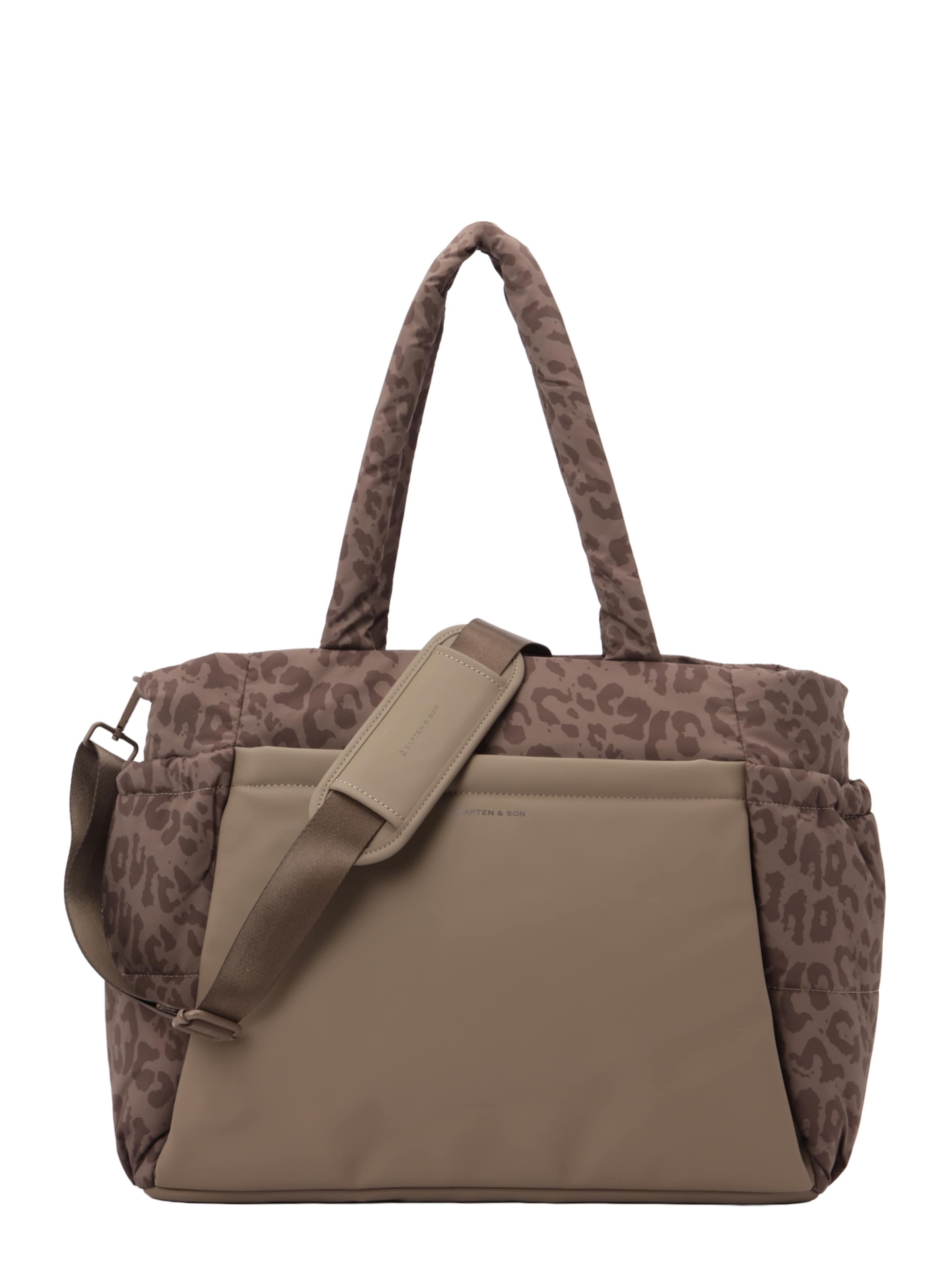 Cabas 'Hellvi Large' Kapten & Son en marron : devant