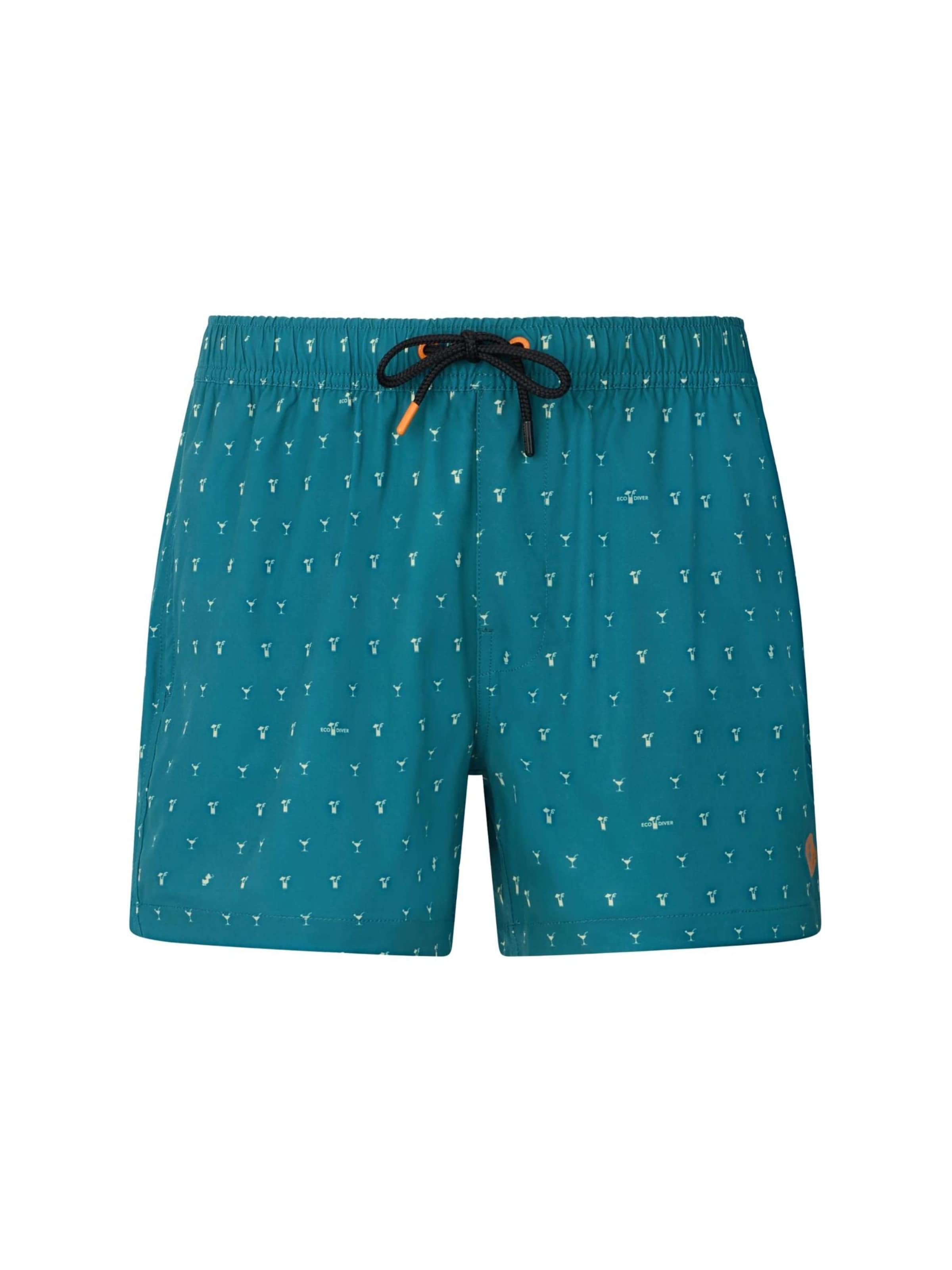 Shorts de bain 'ADEMIR' SAVE THE DUCK en bleu : devant