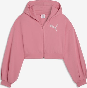 PUMA Sweatjacke in Pink: Vorderseite