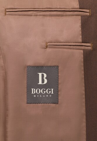 Boggi Milano Regular Suit in Brown