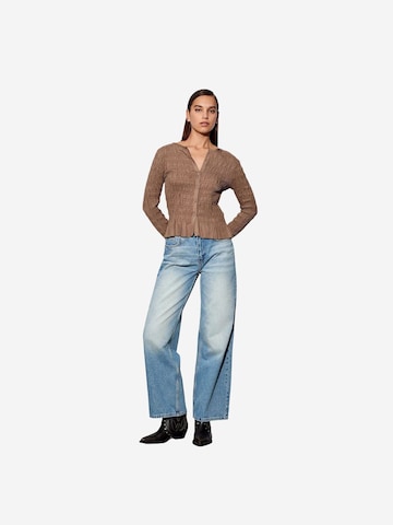 Camicia da donna 'Blusen' di Dilvin in marrone