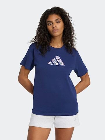 ADIDAS SPORTSWEAR Функциональная футболка 'SOFTS 1' в Синий: спереди