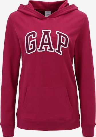 Gap Tall Sweatshirt in Red: front