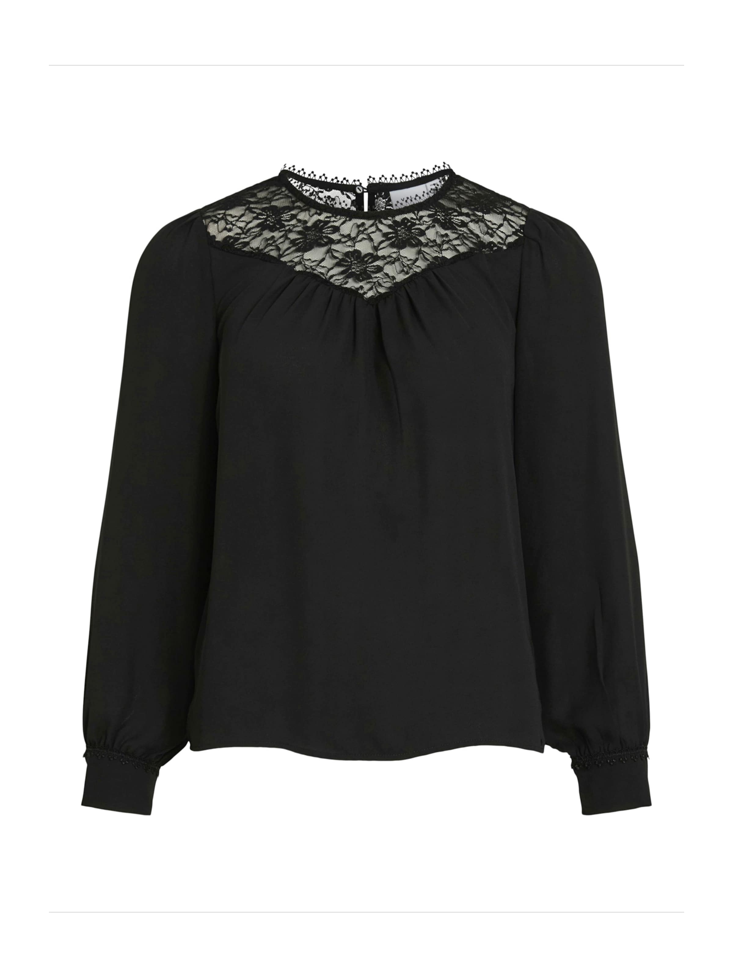 VILA Blouse 'VIFrede' in Black: front