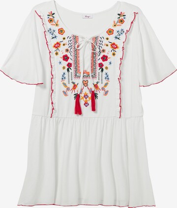 sheego by Joe Browns Shirt in White: front