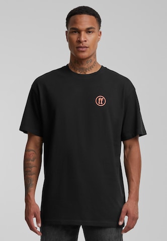 Forgotten Faces Shirt in Black: front