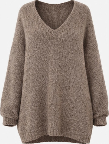Worldclassca Oversizepullover in Grau: Vorderseite