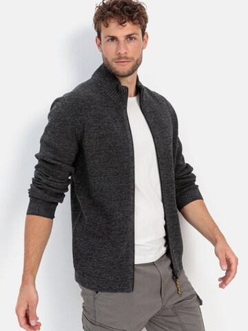 CAMEL ACTIVE Gebreid vest in Zwart