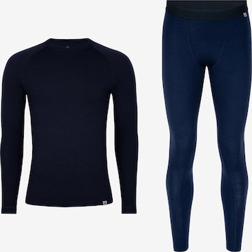 Base Layer 'Merino' DANISH ENDURANCE en bleu : devant