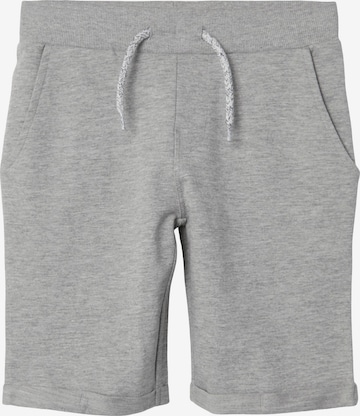 Regular Pantalon 'Vermo' NAME IT en gris : devant