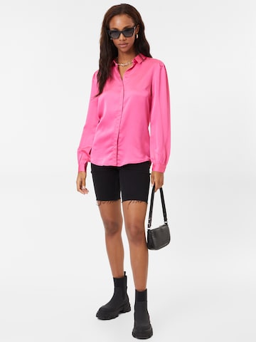 VILA Bluse 'ELLETTE' in Pink