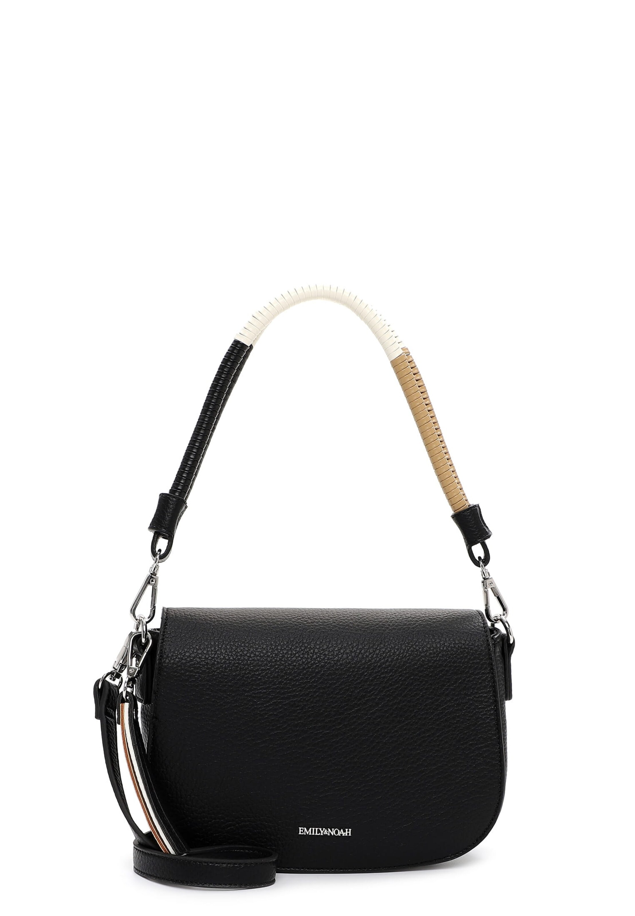 Emily & Noah Handbag 'Jeanine' in Black: front