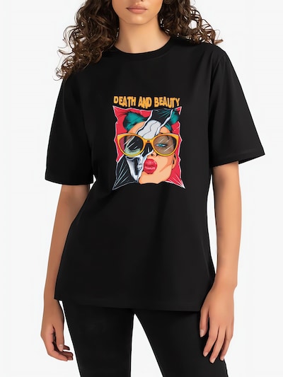 GORHEY Camiseta en negro, Vista del producto