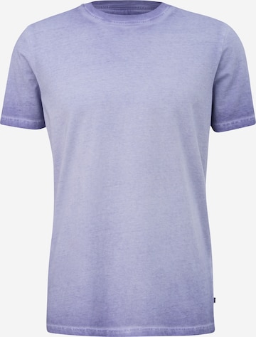 T-Shirt QS en violet : devant