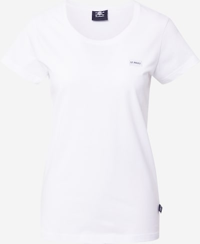 FC St. Pauli T-shirt en blanc, Vue avec produit