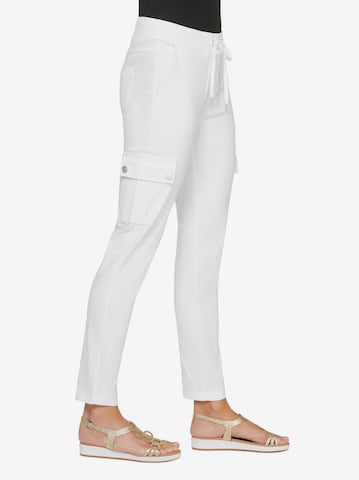 Slimfit Pantaloni di heine in bianco