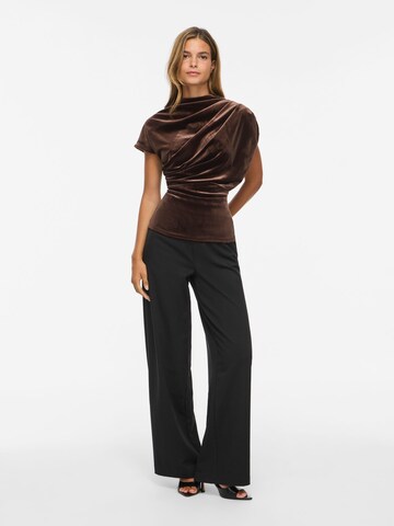 VILA Top 'IVAS' in Brown
