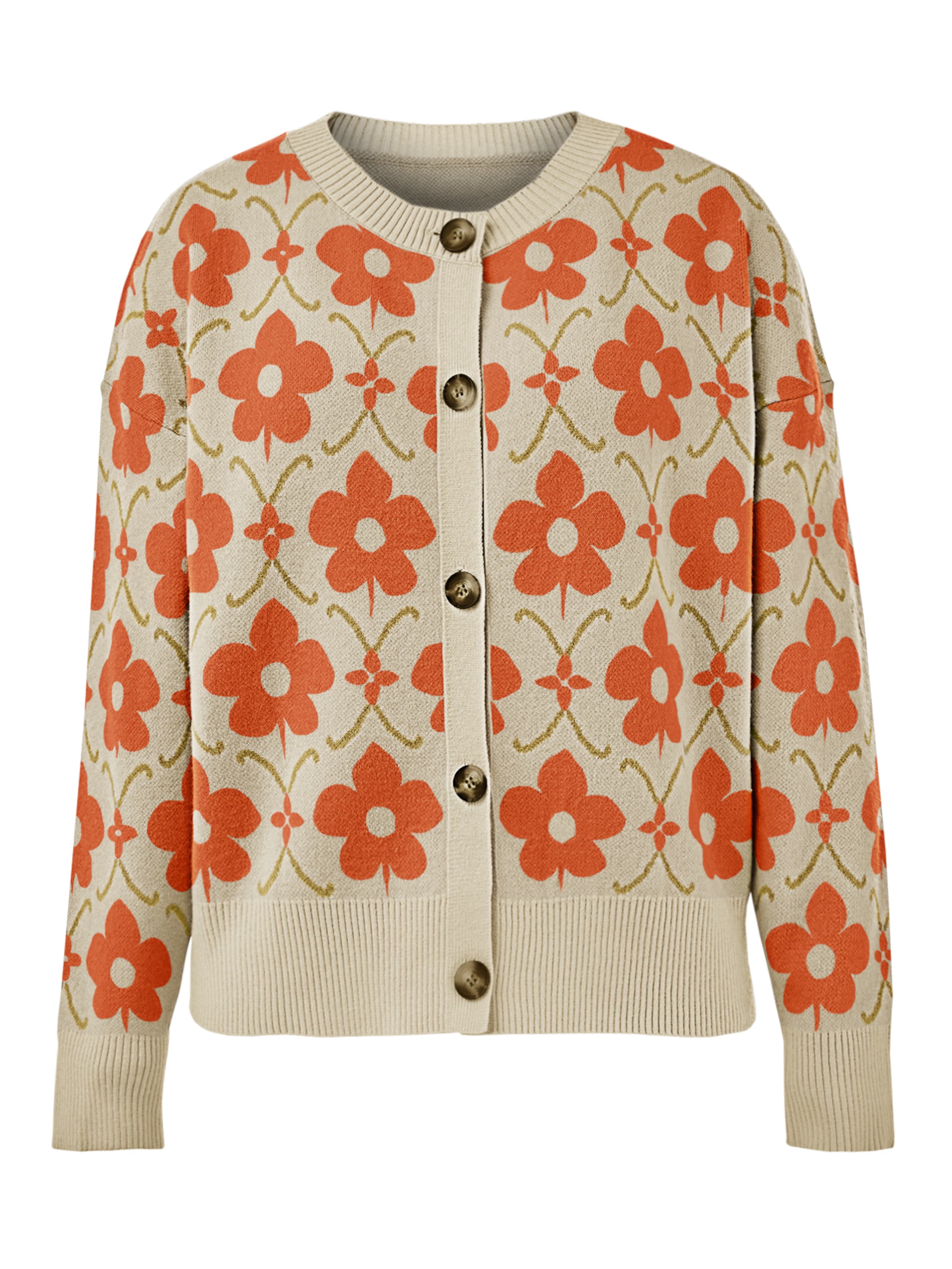 Imily Bela - Cárdigan en beige: frente