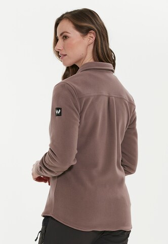 Whistler Athletic Fleece Jacket 'Noelle' in Grey