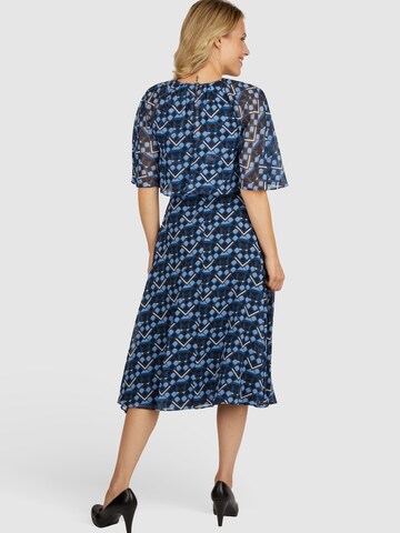 Robe de cocktail KLEO en bleu